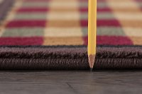 NTR65483x8 Tan, Green, and Red 7 Foot Runner Rug - Nature-3