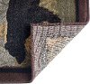 NTR6548 3x8 Tan, Green, and Red 7 Foot Runner Rug - Nature-5