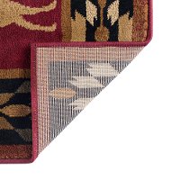 NTR65908x11 8 x 10 Large Red, Brown, and Tan Area Rug - Nature-5