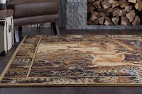NTR66805x8 5 x 7 Medium Brown and Beige Area Rug - Nature-6