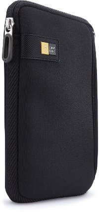 TNEO108,BLACK Case Logic iPad Mini/ 7 Inch Tablet Sleeve with Pocket - Black