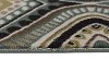 CPR1008 5x8 5 x 7 Medium Aqua Blue, Brown, and Gold Area Rug - Capri-4