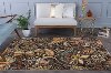 CPR1010 8x10 8 x 10 Large Red, Mocha Brown & Gold Area Rug - Capri-2