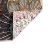 CPR1010 8x10 8 x 10 Large Red, Mocha Brown, and Gold Area Rug - Capri-5