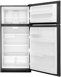 FFTR1821QB-PROJECT Frigidaire 18.0 cubic feet Top Freezer Refrigerator - 30 Inch Black-2