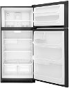 FFTR1821QB Frigidaire 30 Inch 18 Cu. Ft. Top Freezer Refrigerator - Black-2