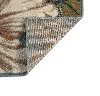 CPR1012 5x8 5 x 7 Medium Ivory, Aqua Blue, and Gold Area Rug - Capri-5