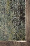 DCO1004 5x8 5 x 7 Medium Red, Brown, and Teal Area Rug - Deco-8