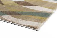 DCO10128x10 8 x 10 Large Ivory, Teal Blue, and Green Area Rug - Deco-4
