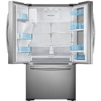 RF23HTEDBSR Samsung Counter Depth French Door Smart Refrigerator with Food ShowCase - 22.5 cu. ft., 36 Inch Stainless Steel-4