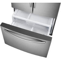 RF23HTEDBSR Samsung Counter Depth French Door Smart Refrigerator with Food ShowCase - 22.5 cu. ft., 36 Inch Stainless Steel-6