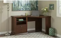 WC40315-03 Cherry Corner Desk (60 Inch) - Yorktown