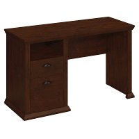 Cherry Single Pedestal Desk - Yorktown -4