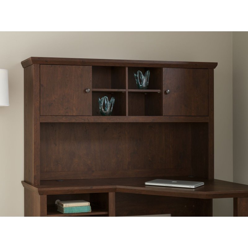 Cherry Hutch 60 Inch Yorktown Rc Willey Furniture Cherry Hutch 60 Inch Yorktown