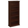Cherry 5-Shelf Bookcase - Yorktown -2