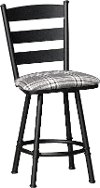 Clearance Louis Black 24 Inch Counter Stool