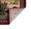 NTR6550 3x8 Brown 7 Foot Runner Rug - Nature-3