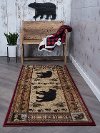 NTR6550 3x8 Brown 7 Foot Runner Rug - Nature-7