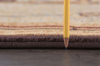 NTR66023x8 Brown and Tan 7 Foot Runner Rug - Nature-3