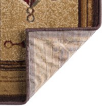 NTR66023x8 Brown and Tan 7 Foot Runner Rug - Nature-5