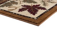 NTR66103x8 Green, Brown, and Beige 7 Foot Runner Rug - Nature-4