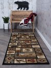 NTR6660 3x8 3 x 7 Runner Green, Brown & Beige Area Rug - Nature-2
