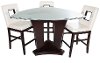 Espresso 4 Piece Counter Height Dining Set - Soho -2