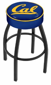 L8B130Cal-Un Black 30 Inch Cushion Bar Stool - Cal U