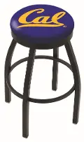 Black Swivel Counter Height Stool - Cal U