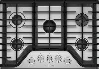 KCGS350ESS KitchenAid 30 Inch Gas Cooktop - Stainless Steel