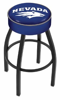 L8B125NevaUn Black 25 Inch Cushion Counter Stool - UNR