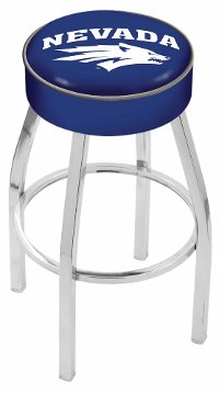 Chrome 25 Inch Cushion Counter Stool - UNR