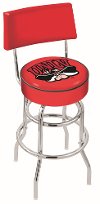 L7C425UNevLV 25 Inch Back Rest Counter Stool - UNLV