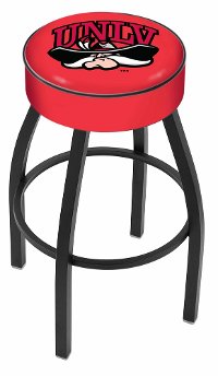 L8B125UNevLV Black 25 Inch Cushion Counter Stool - UNLV