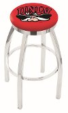 Chrome Swivel Counter Height Stool - UNLV