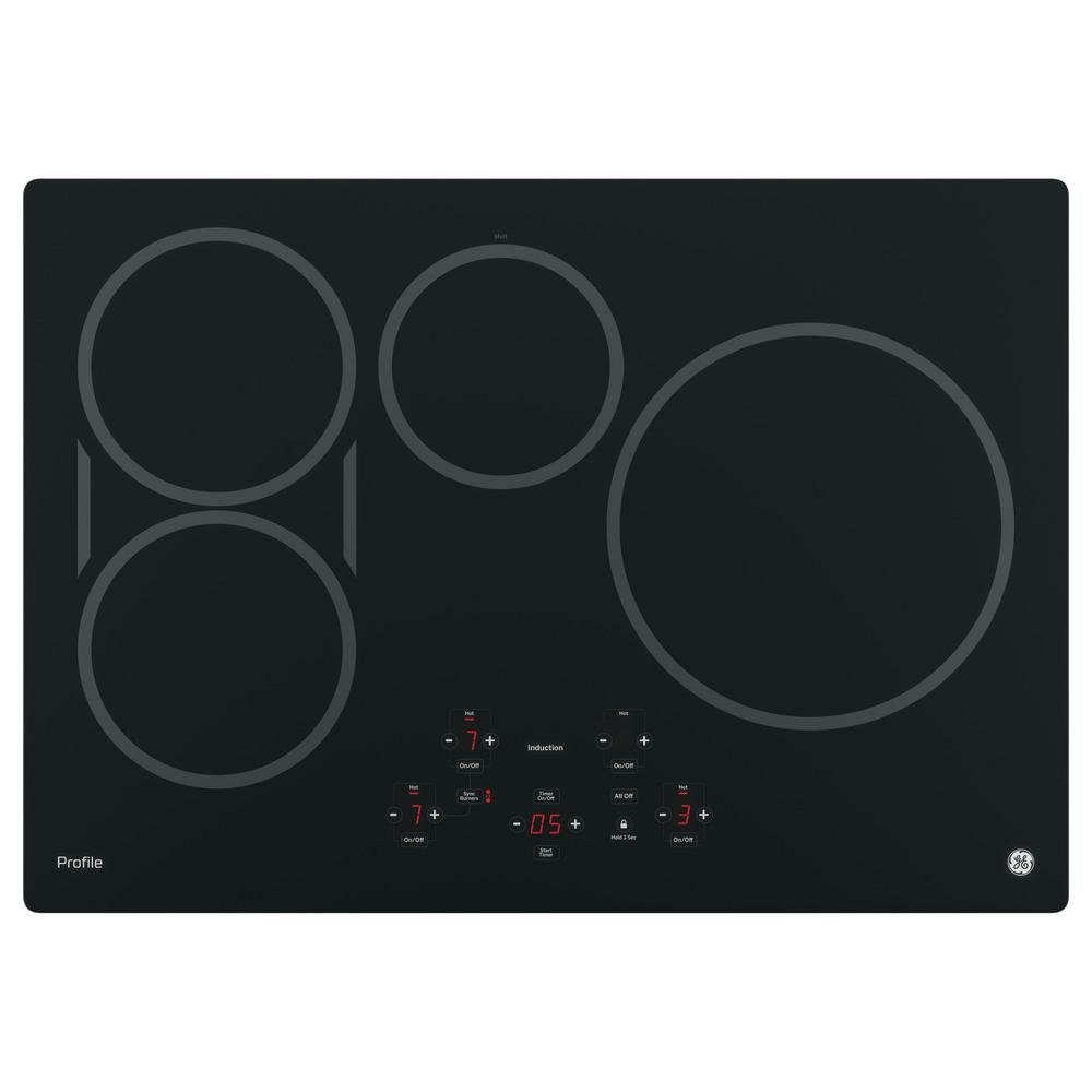 PHP9030DJBB GE Profile 30 Inch Induction Cooktop - Black-1