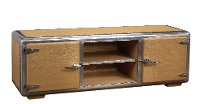 Oak Ferault Media Cabinet/Plasma Console