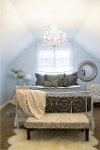Beddy's King Modern Gray Ruffle Bedding Collection-1
