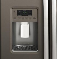 GZS22DMJES GE Side-by-Side Refrigerator - 36 Inch Slate Counter Depth-2