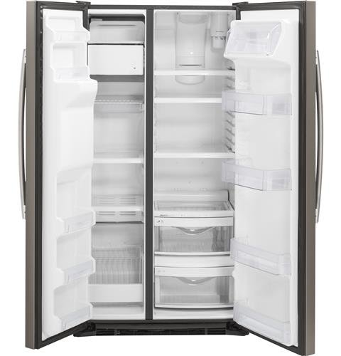 GZS22DMJES GE Side-by-Side Refrigerator - 36 Inch Slate Counter Depth-4