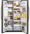 GZS22DMJES GE Side-by-Side Refrigerator - 36 Inch Slate Counter Depth-5