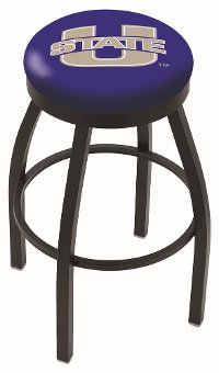 L8B2B25UtahSt Black 25 Inch Counter Stool - USU