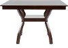 Transitional Dark Cherry Counter Height Dining Table - Brent