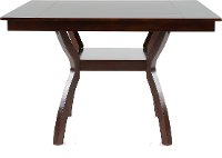Transitional Dark Cherry Counter Height Dining Table - Brent