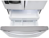 LFX25973ST LG 24.1 cu. ft. French Door Refrigerator with Dual Ice Makers - 36 Inch Stainless Steel-2