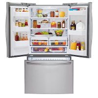 LFX25973ST LG 24.1 cu. ft. French Door Refrigerator with Dual Ice Makers - 36 Inch Stainless Steel-3