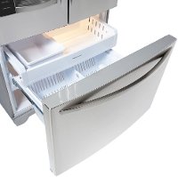 LFX25973ST LG 24.1 cu. ft. French Door Refrigerator with Dual Ice Makers - 36 Inch Stainless Steel-4