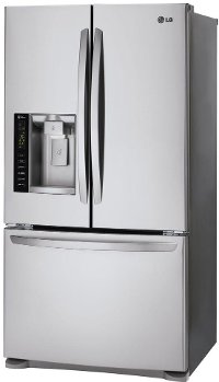 LFX25973ST LG 24.1 cu. ft. French Door Refrigerator with Dual Ice Makers - 36 Inch Stainless Steel-7