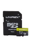 Unirex (UHS-1) Micro SDHC 64GB Memory Card