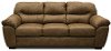 Casual Contemporary Silt Brown Sofa - Grant